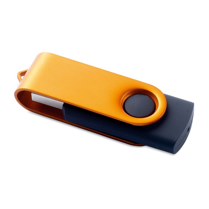 Rubber / metalen memory stick.