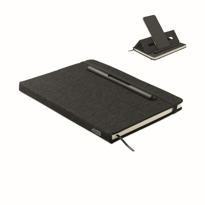 A5 notitieboek telefoonhouder