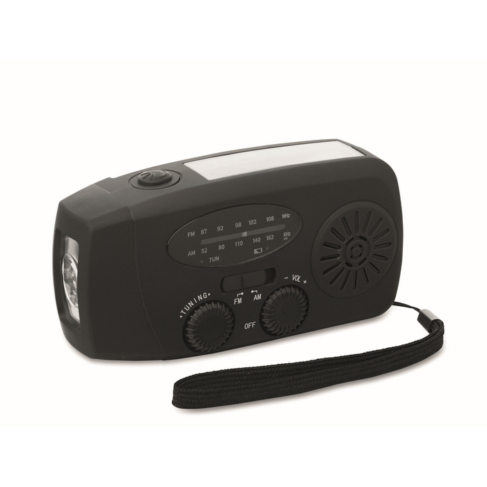 Draagbare radio met LED lamp   MO2746-