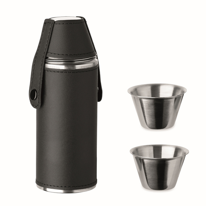 Heupfles met shot cups