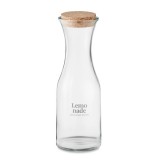 Karaf van gerecycled glas 1L