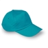 Baseball cap met sluiting - turquoise