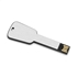 Memory stick in sleutelvorm - mat zilver