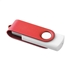 USB stick met draaimechanisme   - rood