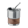 Enkelwandige beker 260ml - mat zilver