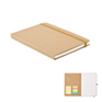 A5 notitieboek gerecycled papier s - beige