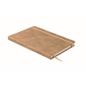 A5 notitieboek smokey PU - khaki