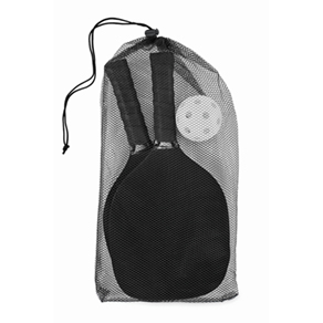 Pickleball peddel set - zwart