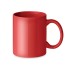 Gekleurde keramische mok 300ml - rood