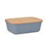 Lunchbox PP bamboe deksel 1L - petrol