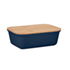 Lunchbox PP bamboe deksel 1L - Dark navy
