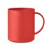 Herbruikbare mok 300 ml - rood