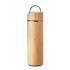 Dubbelwandige fles 400ml - hout