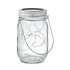 Mason jar solar buitenlamp - transparant