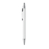 Gerecyclede aluminium balpen - wit