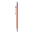 Gerecyclede aluminium balpen - Beige/rood