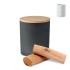 Plantaardige waskaars 120 gr - zwart