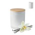 Plantaardige waskaars 120 gr - wit