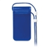 Waterdichte smartphonehoes - transparant blauw