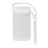 Waterdichte smartphonehoes - transparant wit