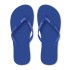 PE slippers, maat L - blauw