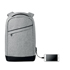 Nylon rugtas powerbank - grijs