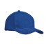Brushed cotton basebal cap - royal blauw