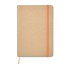 Recycled A5 notitieboek - oranje