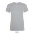 REGENT dames t-shirt 150g - grijs melange
