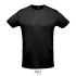 SPRINT unisex t-shirt 130g - Zwart
