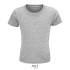 CRUSADER kind t-shirt 150g - grijs melange