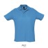 SUMMER II HEREN Polo 170g - Aqua