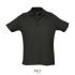 SUMMER II HEREN Polo 170g - Zwart