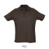 SUMMER II HEREN Polo 170g - Chocolate
