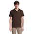 SPRING II HEREN Polo 210g - Chocolate