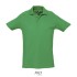 SPRING II HEREN Polo 210g - Helder groen