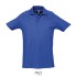SPRING II HEREN Polo 210g - Koningsblauw
