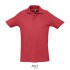 SPRING II HEREN Polo 210g - Rood