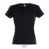 MISS dames t-shirt 150g - Deep Black