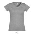 MOON dames t-shirt 150g - grijs melange