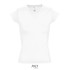 MOON dames t-shirt 150g - Wit