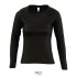MAJESTIC dames t-shirt 150g - Deep Black