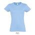IMPERIAL DAMES T-Shirt 190g - Hemels blauw