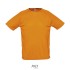 SPORTY HEREN T-Shirt - neon oranje