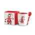 Kerstmok met lepel 250ml
