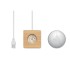Kerst LED glas bol