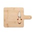 Bamboe kaasplank met mes