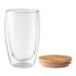 Dubbelwandig drinkglas 450ml